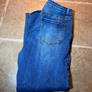 Wax Jean womens Straight Blue Jeans